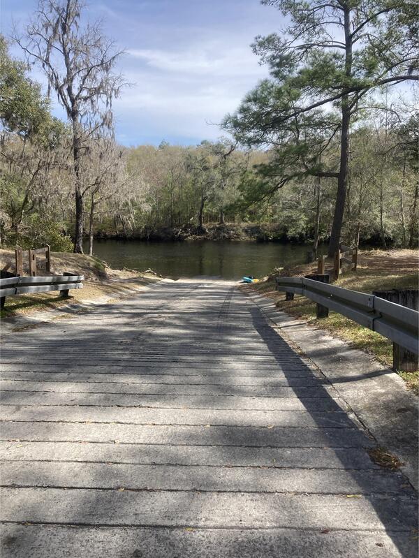 [US 27 Ramp, Santa Fe River 2024-02-28]