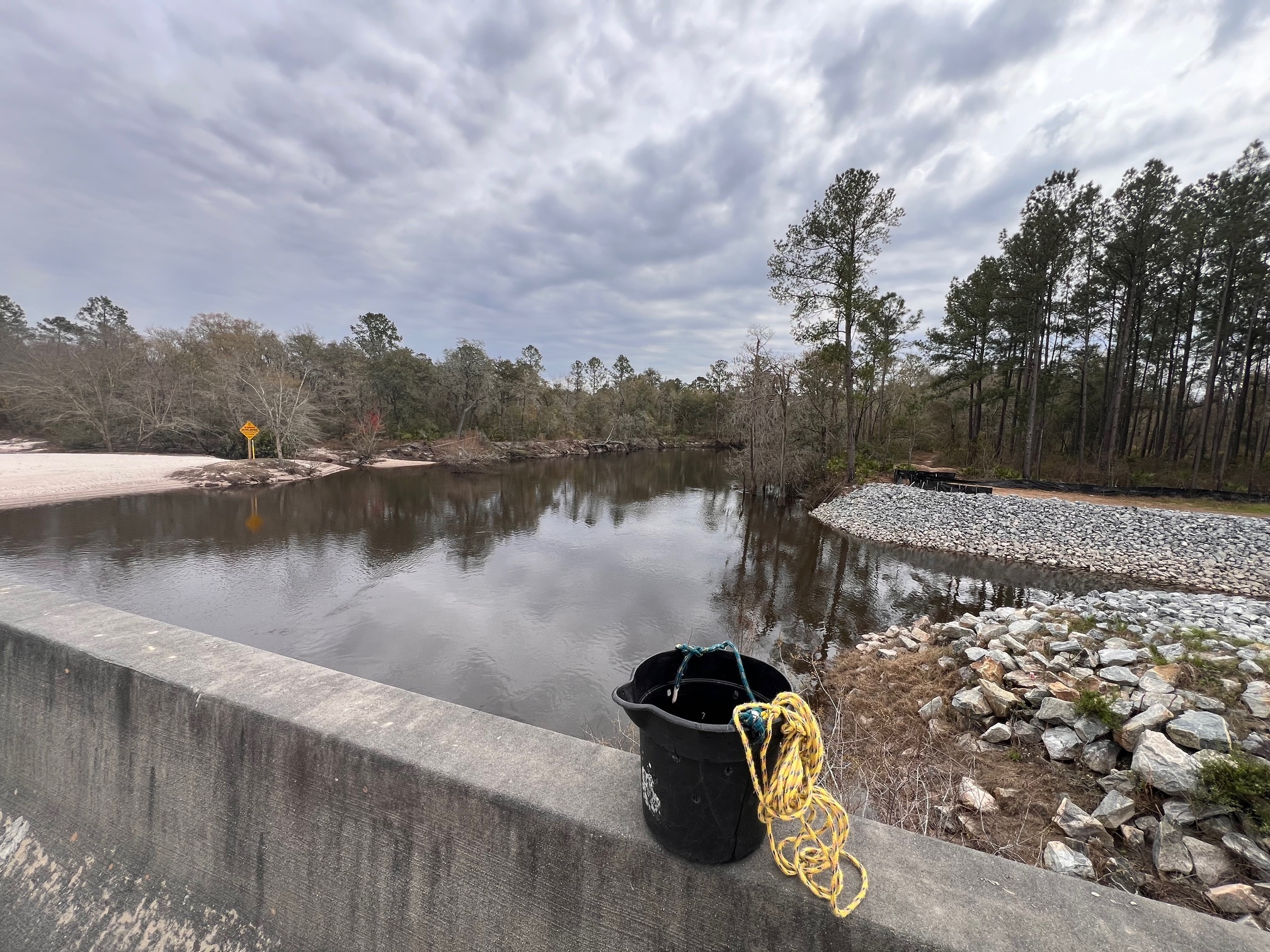 [Lakeland Boat Ramp, Alapaha River, 2024-02-29]