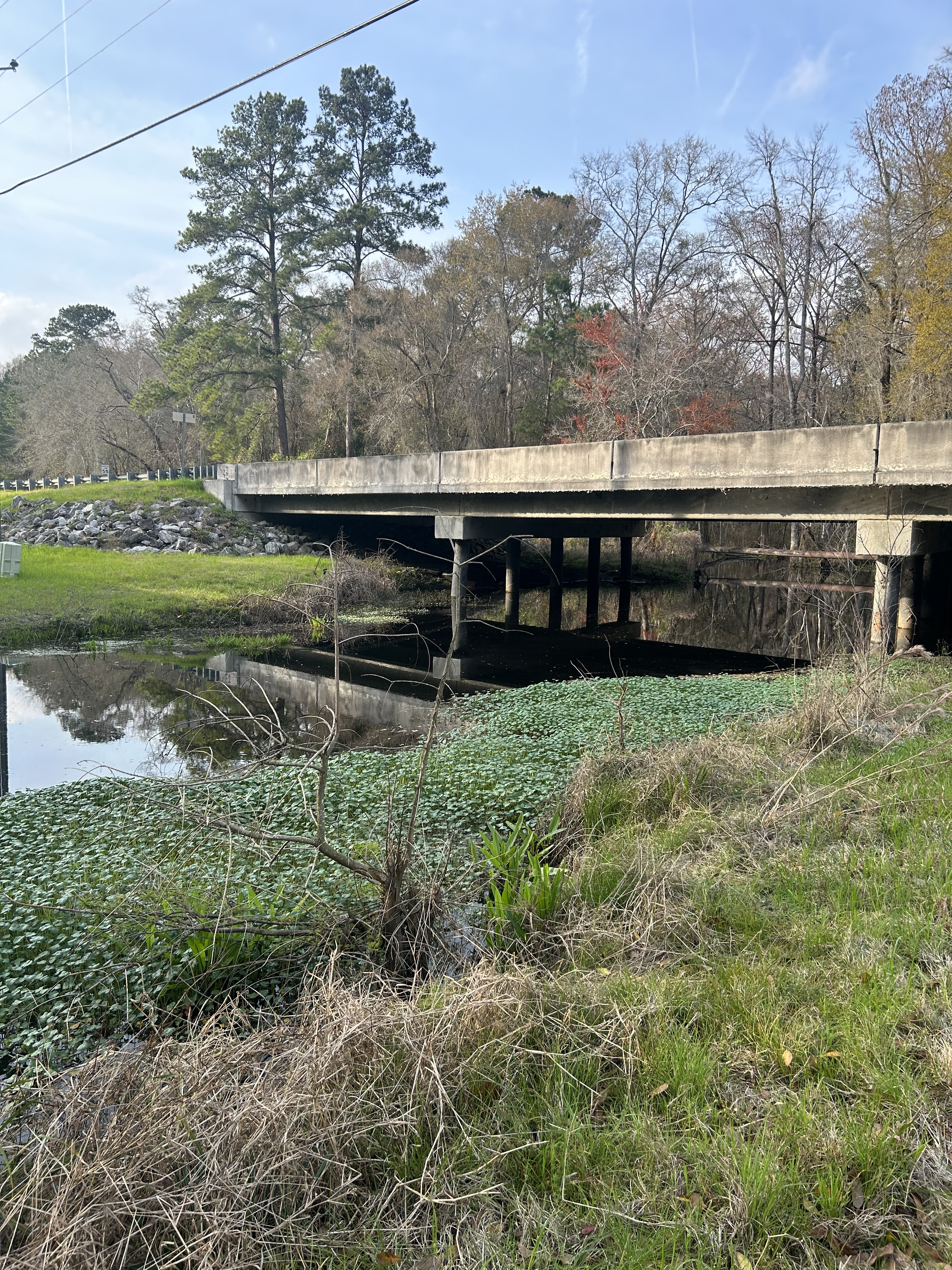 GA 122 Bridge, Franks Creek 2024-02-28