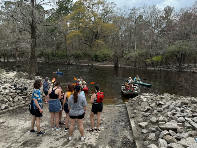 Arriving Troupville Boat Ramp --Gee Edwards, 30.8514, -83.3474