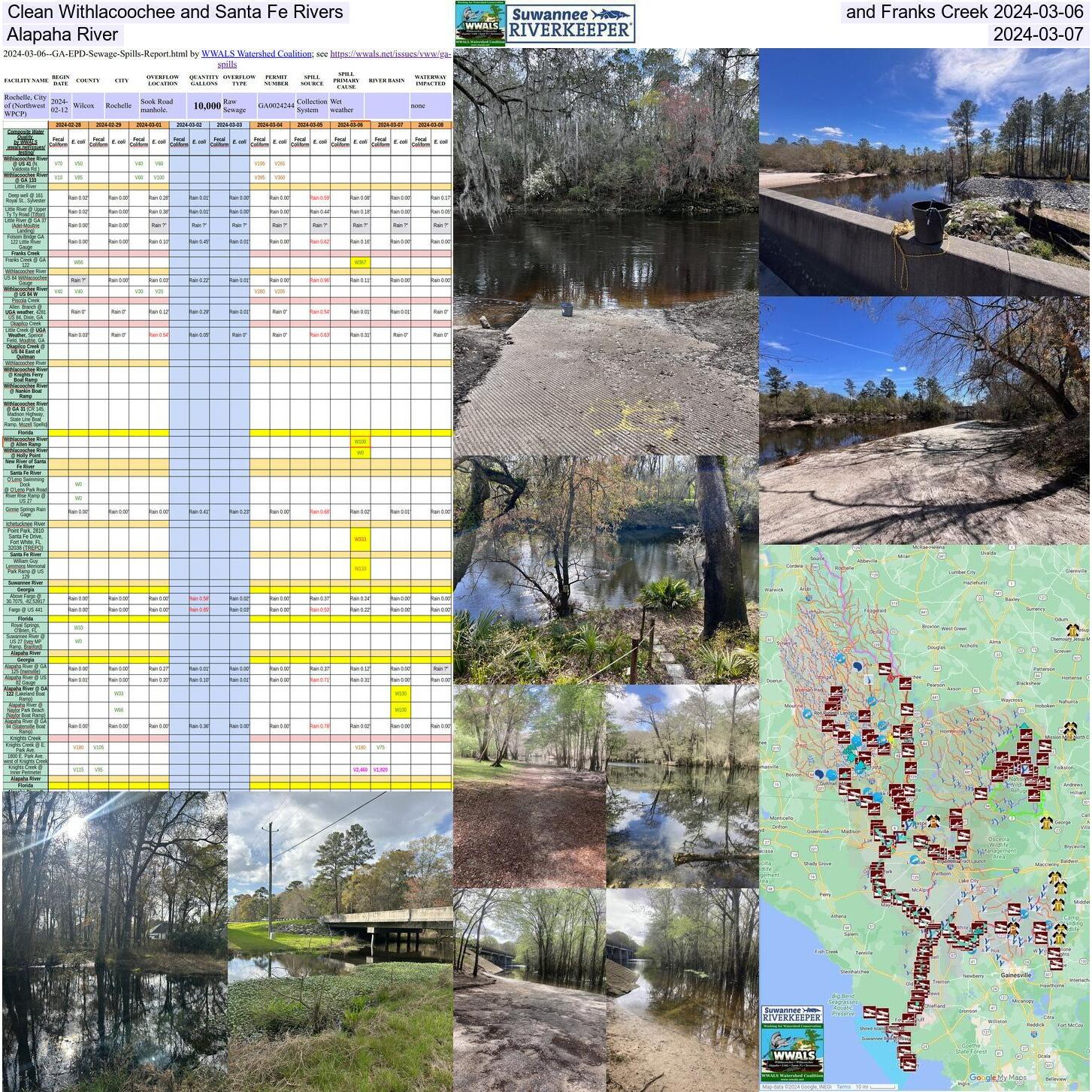 Chart, Rivers and creek, Map 2024-03-06