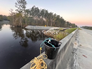 [Up the ramp, Lakeland Boat Ramp, Alapaha River @ GA 122 2024-03-14]