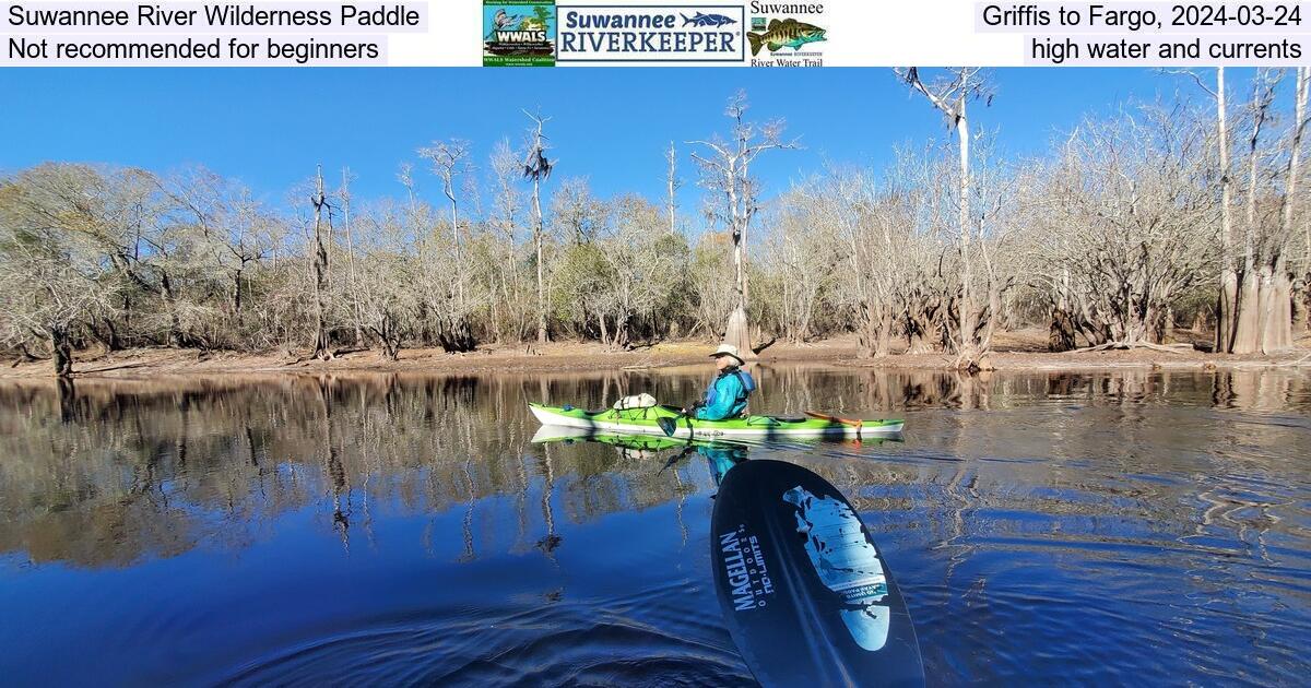 [Suwannee River Wilderness Paddle, Griffis to Fargo, 2024-03-24]