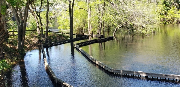 Submerged, Ivey Memorial Park Ramp, Suwannee River @ US 27 2024-04-04