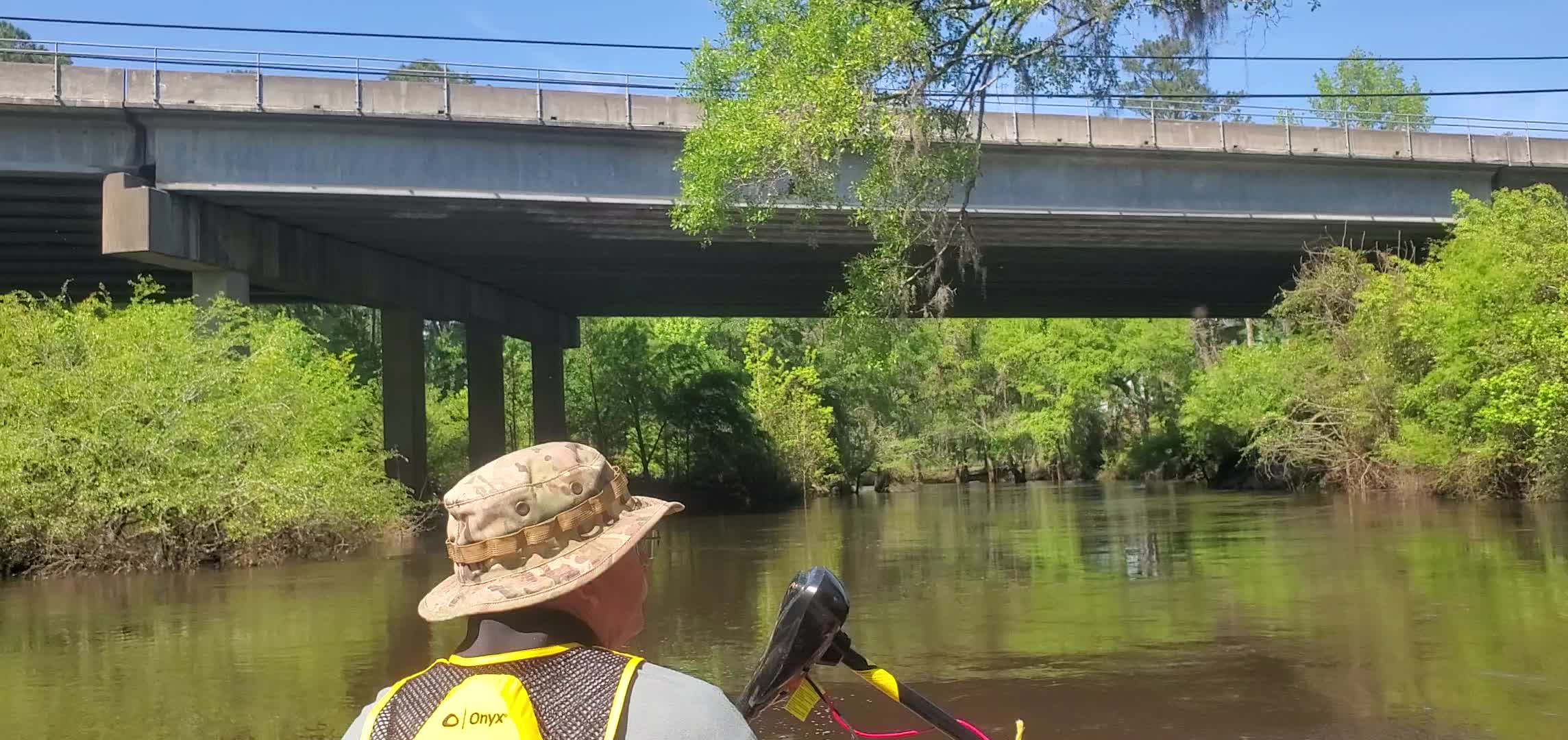 Movie: Troup Bridge, GA 133, North Valdosta Road, 15:37:10, 30.8518338, -83.3474968 (57M)