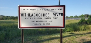 [Sign: Withlacoochee River Water Pollution Control Plant, 2024:04:14 18:30:49]