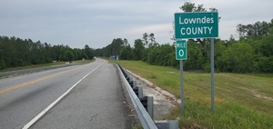 [Lowndes County Mile 0, Horn Bridge, Withlacoochee River, 2024-04-16, 14:47:39, 30.6360320, -83.3114090]