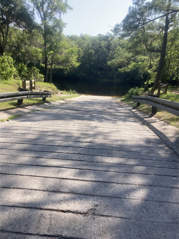 US 27 Ramp, Santa Fe River, 2024-05-08