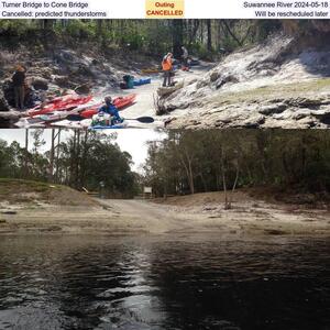 [Turner Bridge Ramp to, Cone Bridge Road Ramp, Suwannee River, 11.4 miles, 2024-05-18]