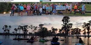 [Banks Lake Full Flower Moon, Paddle 2024-05-23, At Banks Lake Outdoors, West of Lakeland, GA]