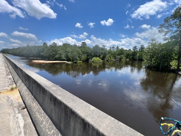 Across, Lakeland Boat Ramp, Alapaha River @ GA 122 2024-06-05