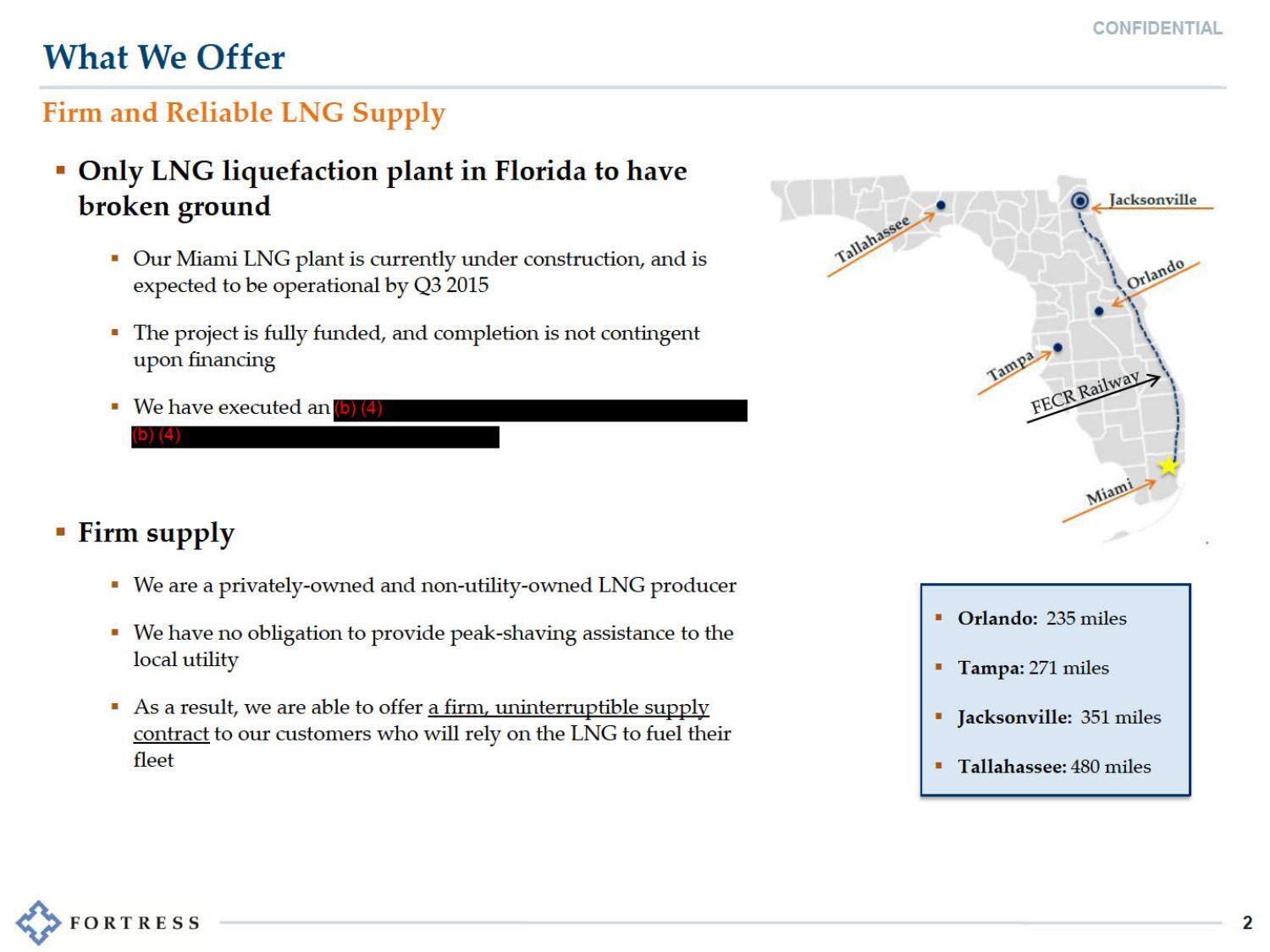 Map: FECR Railway, Orlando, Tampa, Jacksonville, Tallahassee