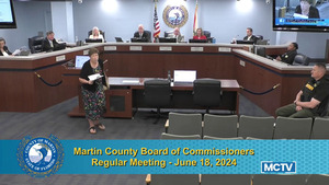 [Cecile Scofield and Martin County, FL BOCC 2024-06-13]