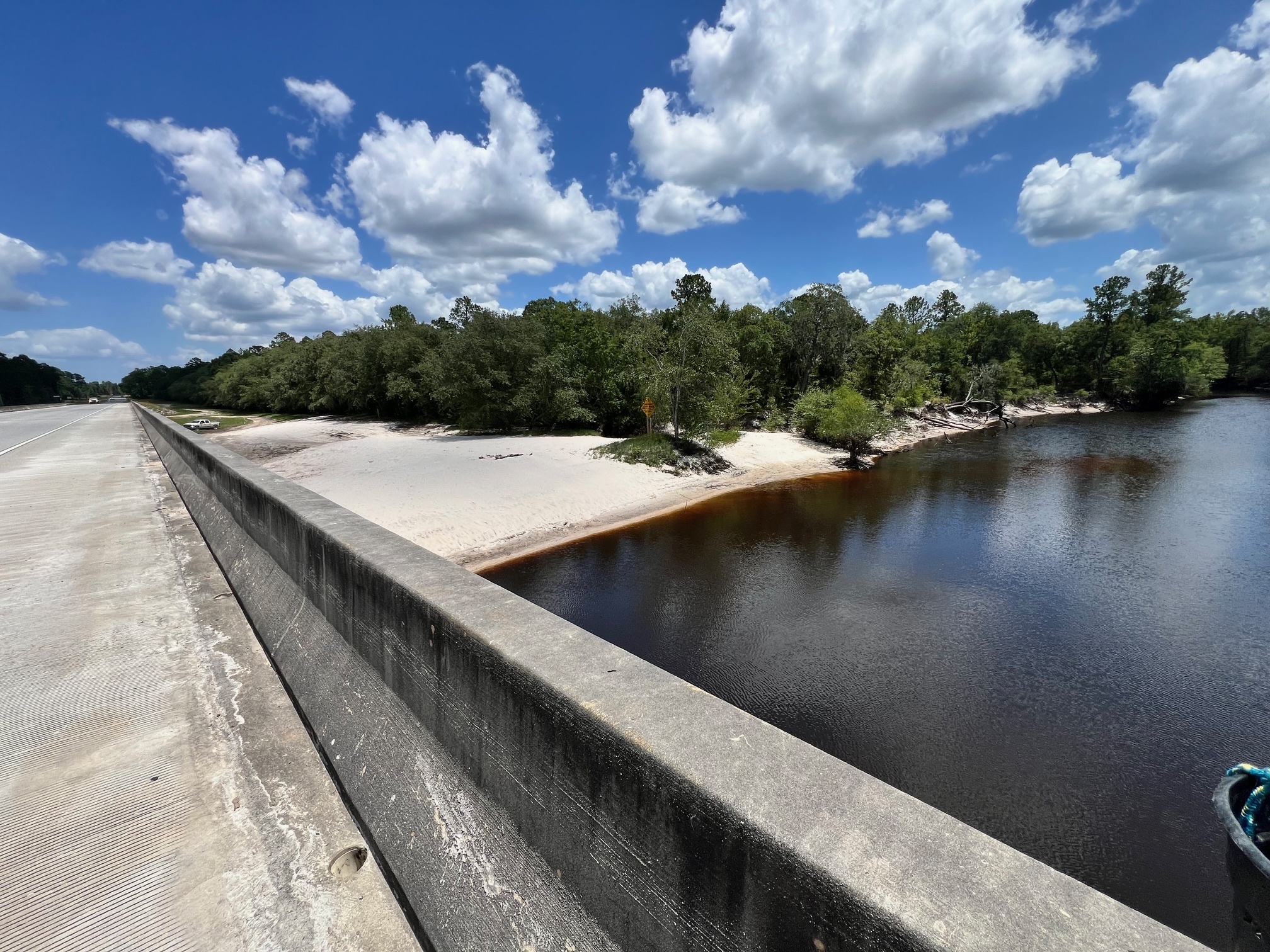 Across, Lakeland Boat Ramp, Alapaha River @ GA 122 2024-06-20