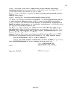 [The effective date ... shall be thirty-one (31) days after the state land planning agency notifies the local government that the plan amendment package is complete.]