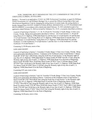 [the zoning district is hereby changed from COUNTY AGRICULTURAL/RURAL RESIDENTIAL to CITY PLANNED UNIT DEVELOPMENT, in accordance with a sketch plan dated February 19, 2024 submitted as part of an application dated February 22, 2024 as revised by Ordinance No. 24-01, on property described, as follows:]