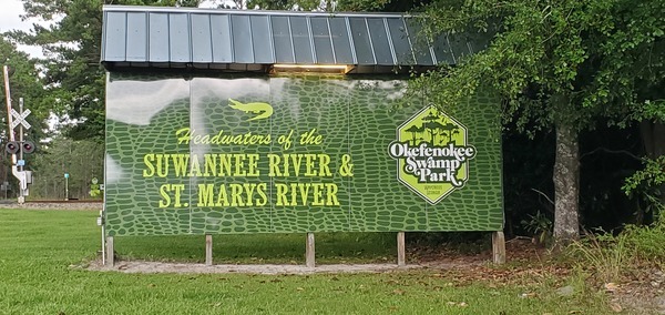 [Okefenokee Swamp Park, Waycross, Georgia, Headwaters of the Suwannee River & St. Marys River]