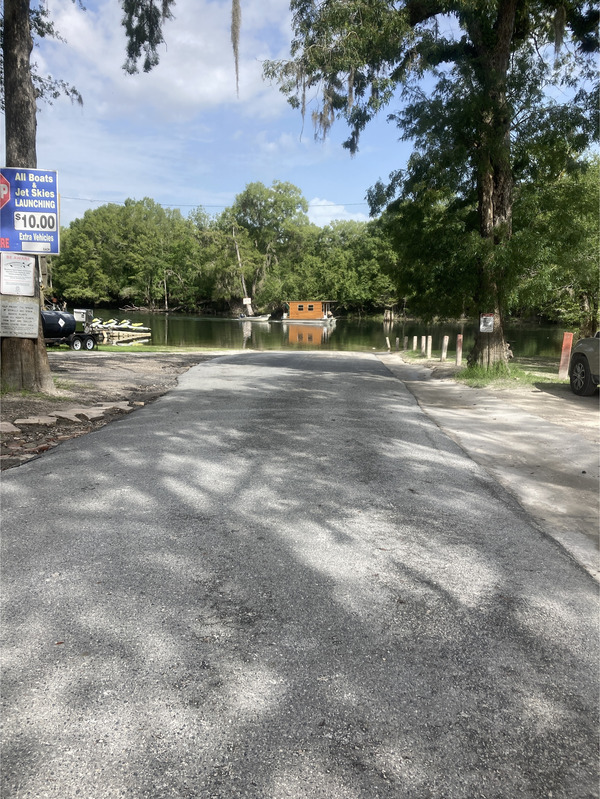 [Ellie Ray's River Landing Ramp, Santa Fe River @ 110th St. 2024-07-10]