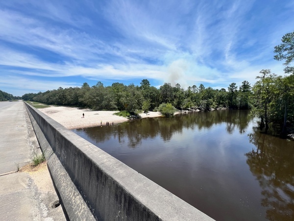 Lakeland Boat Ramp river, Alapaha River @ GA 122 2024-07-11