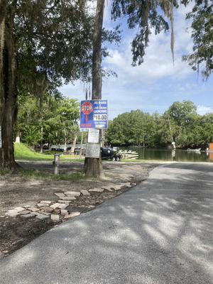 [Pay Here, Ellie Ray's River Landing Ramp, Santa Fe River @ 110th St. 2024-07-10]