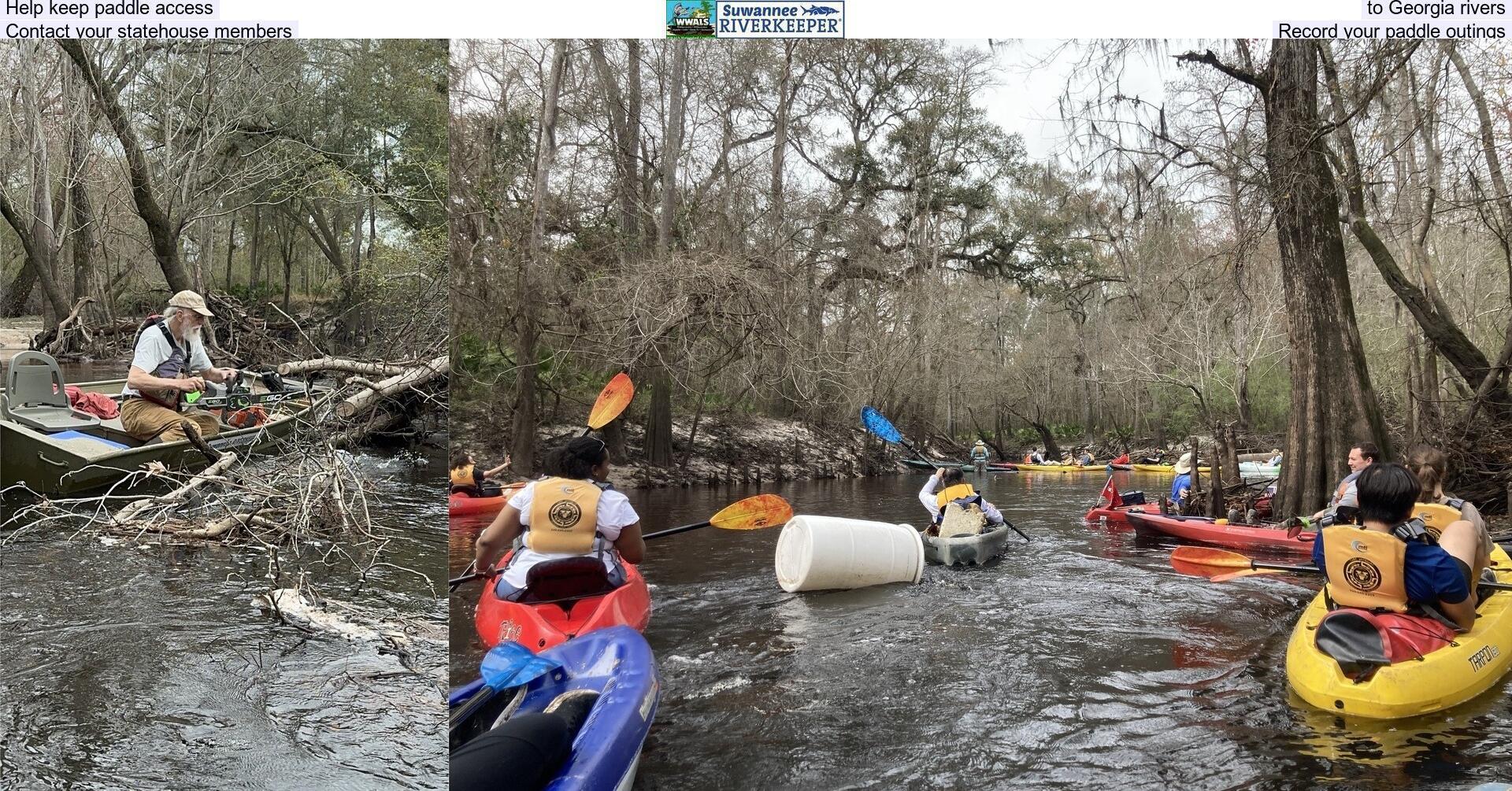 Help keep paddle access to Georgia rivers, Contact your statehouse members, Record your paddle outings