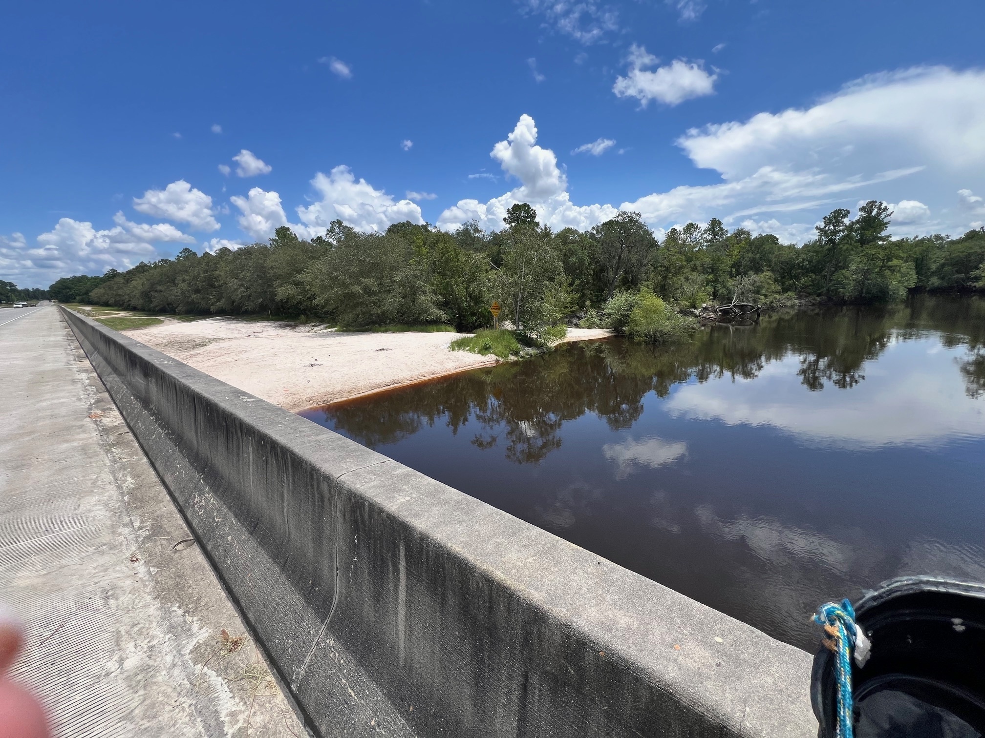 Across, Lakeland Boat Ramp, Alapaha River @ GA 122 2024-07-25