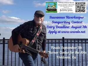 [2024-06-26--suwrk-songwriting-contest-Deadline-extended.html Entry Deadline: August 7, 2024, Suwannee Riverkeeper Songwriting Contest]