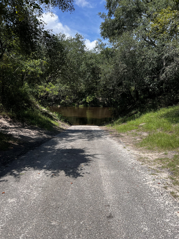 [Allen Ramp, Withlacoochee River @ 2726 SW 64th Way Jasper, FL 32052 2024-08-01]