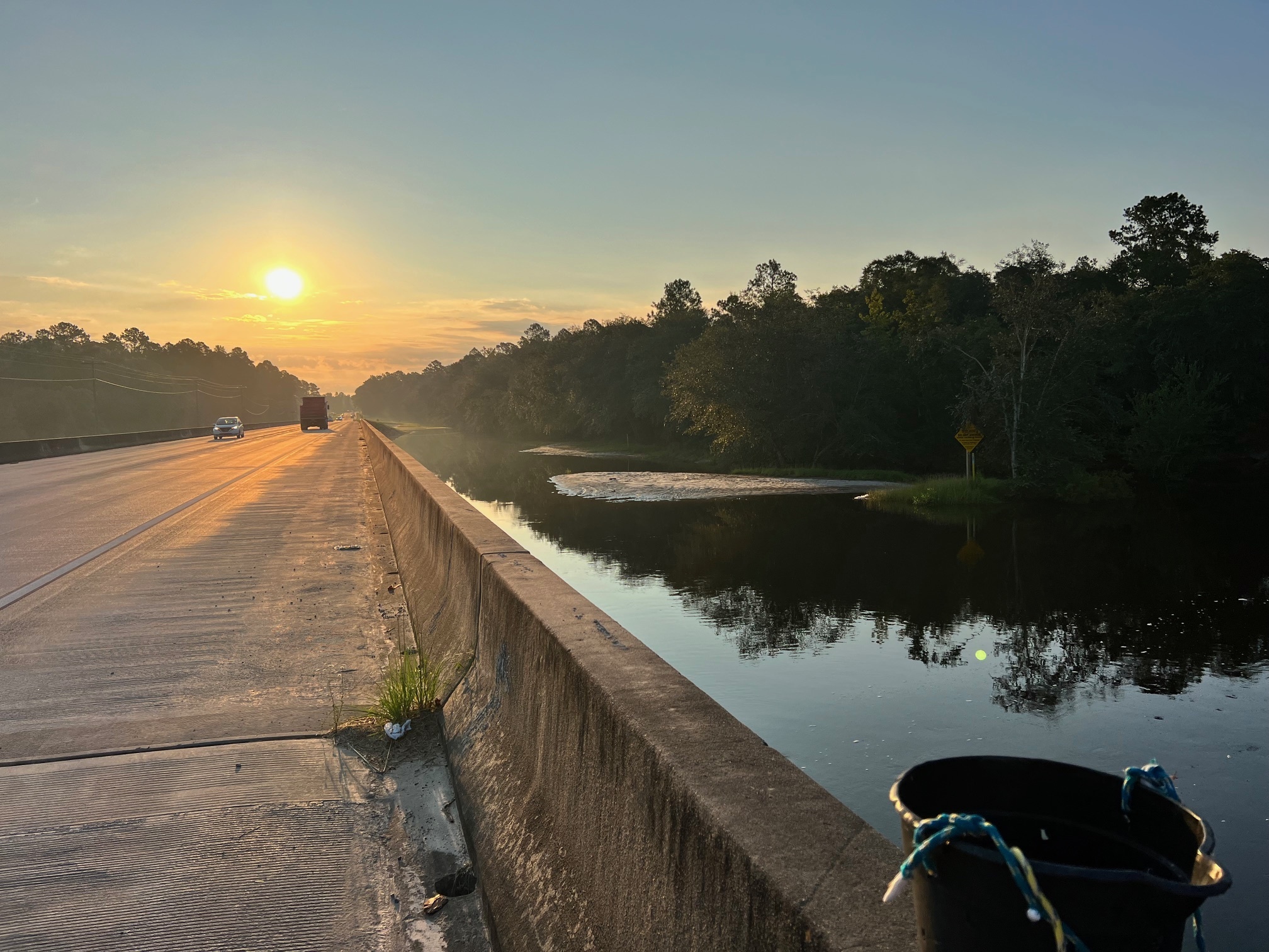 Across, Lakeland Boat Ramp, Alapaha River @ GA 122 2024-08-08