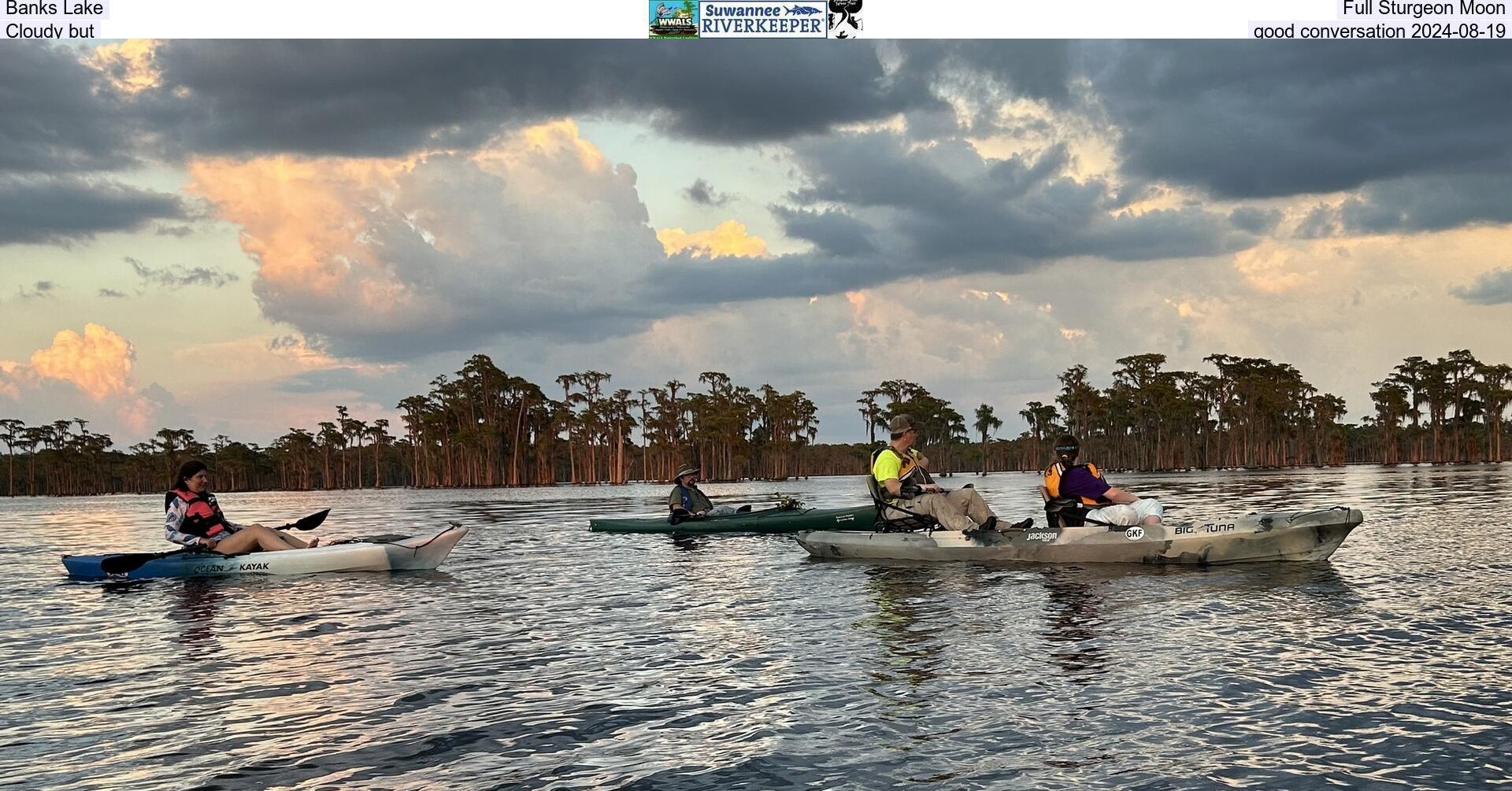 [Banks Lake Full Sturgeon Moon, Cloudy but good conversation 2024-08-19]