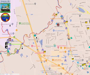 [Map: Sugar Creek, Withlacoochee River, Troupville in WLRWT]