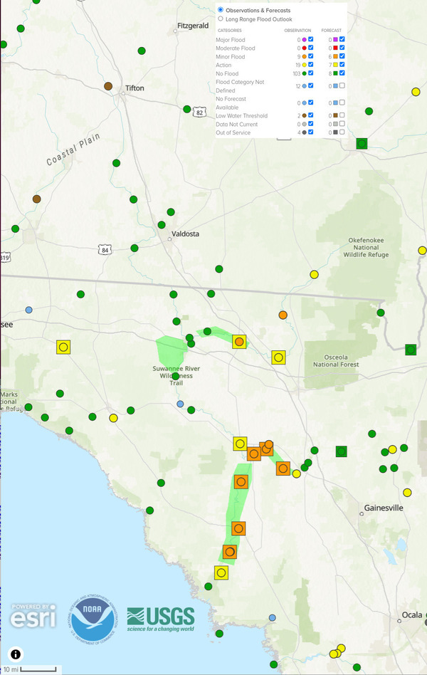 [Map: NOAA River Gauges 2024-08-23]