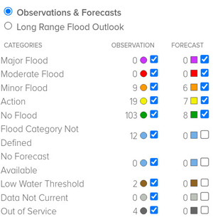 [Legend: NOAA River Gauges 2024-08-23]