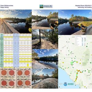 [Clean Withlacoochee, Alapaha Rivers, 2024-08-21 Happy fishing, swimming, and boating]