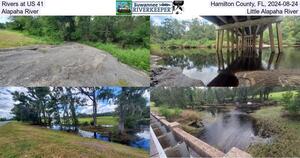 [Rivers at US 41, Hamilton County, FL, 2024-08-24, Alapaha River, Little Alapaha River]