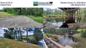 [Rivers at US 41, Hamilton County, FL, 2024-08-24, Alapaha River, Little Alapaha River]