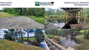 [Rivers at US 41, Hamilton County, FL, 2024-08-24, Alapaha River, Little Alapaha River]