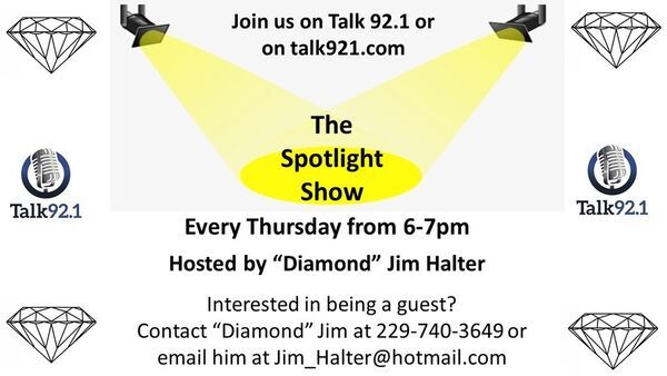 [The Spotlight Show, 6-7 PM every Thursday, talk921.com]