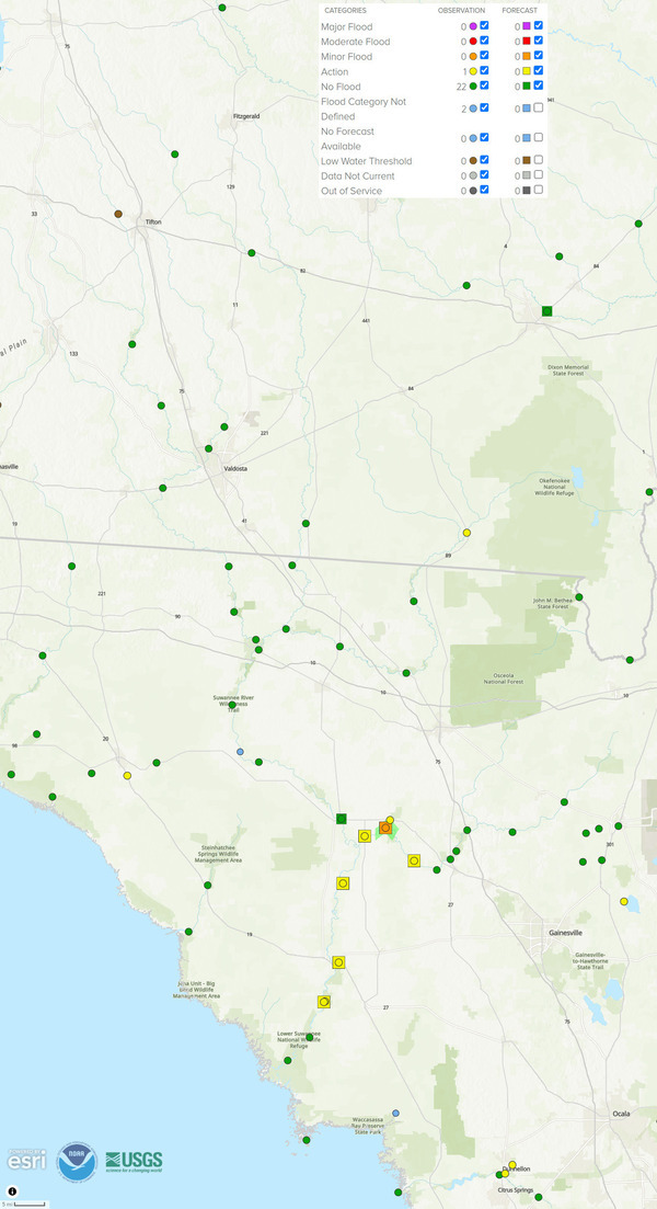 [Map, NOAA River Gauges, 2024-08-31]