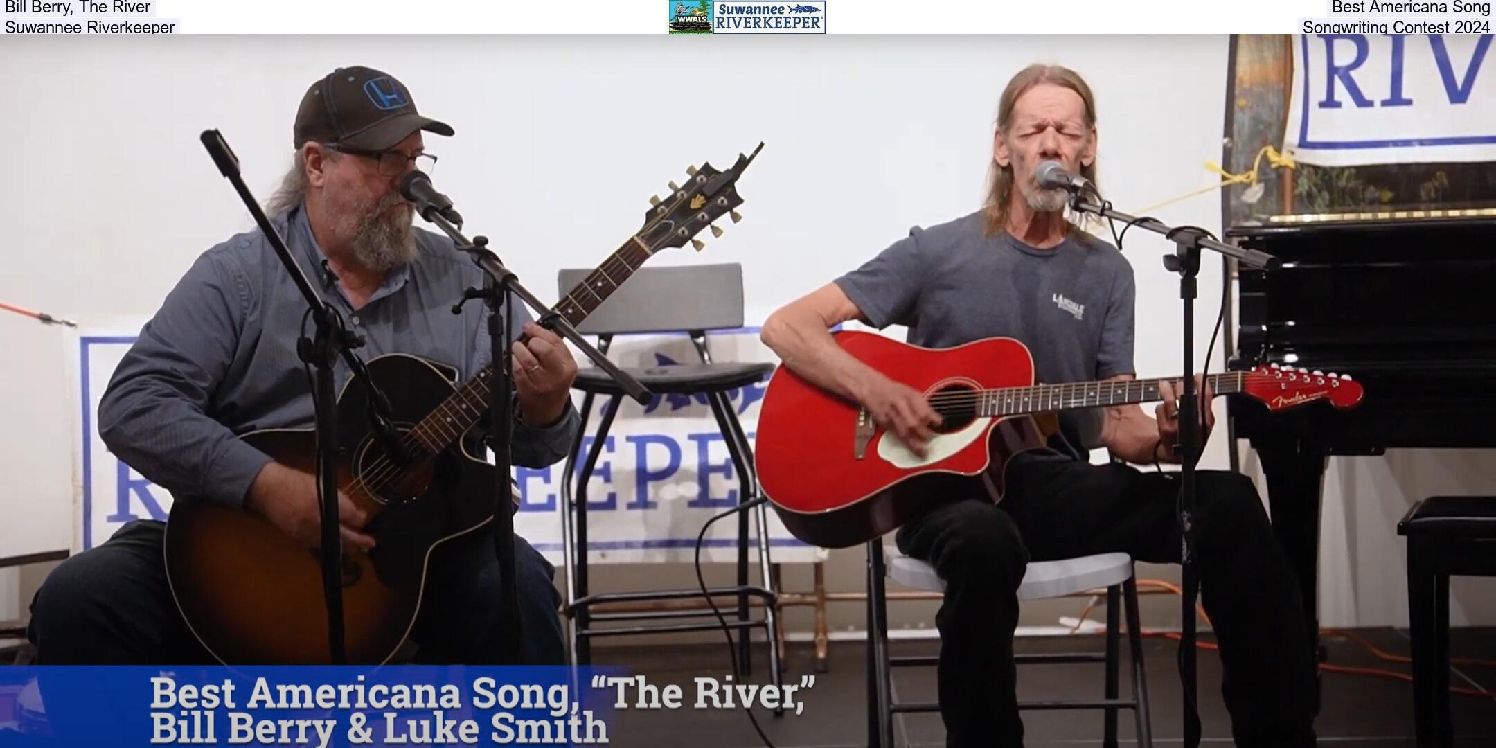 Bill Berry, The River, Best Americana Song, Suwannee Riverkeeper Songwriting Contest 2024