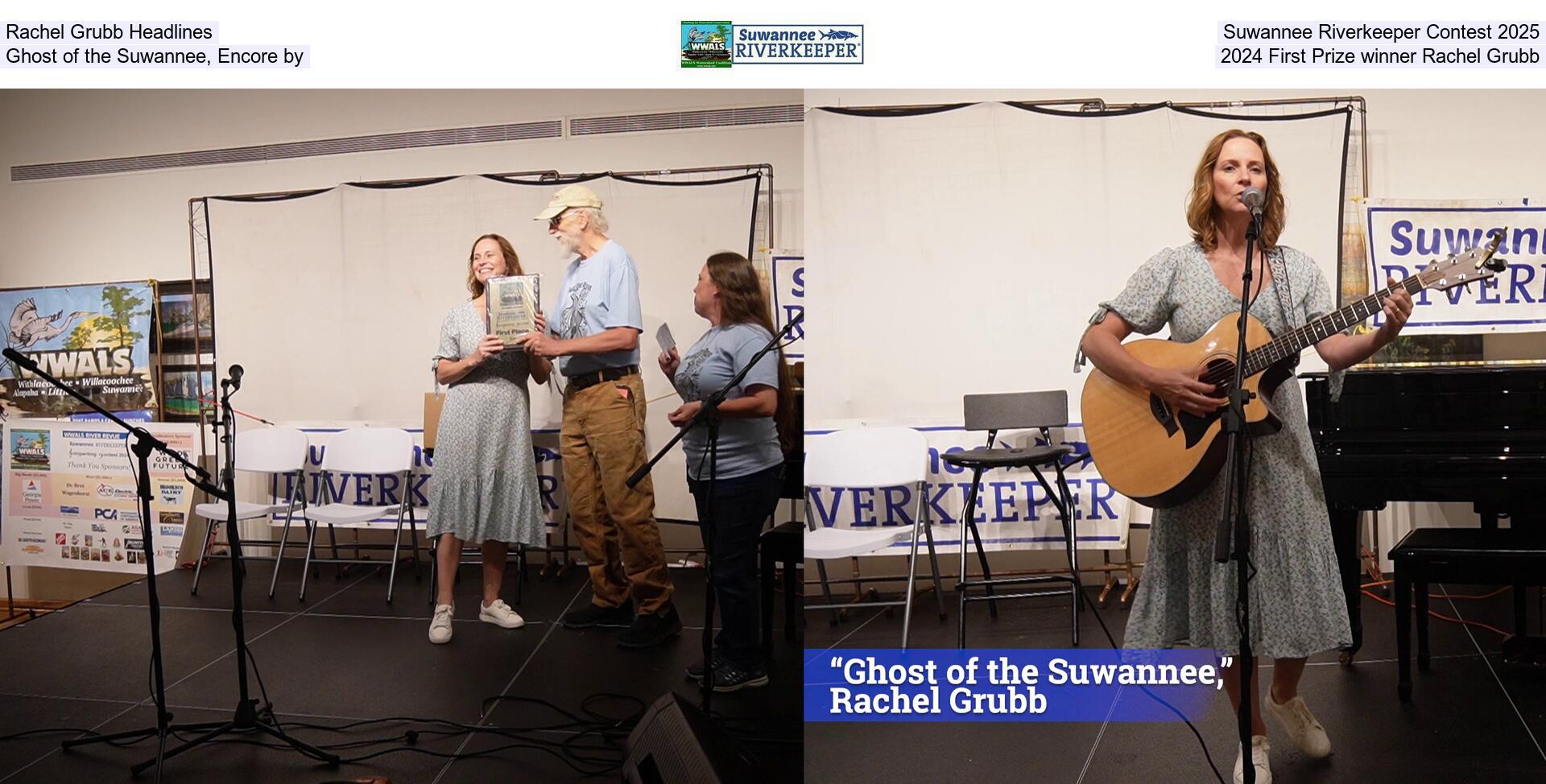 [Rachel Grubb Headlines Suwannee Riverkeeper Contest 2025, Ghost of the Suwannee, Encore by 2024 First Prize winner Rachel Grubb]