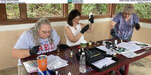 [Georgia Adopt-A-Stream, Water Quality Testing Training 2024-09-14, John W. Saunders Memorial Park, Valdosta, Georgia]