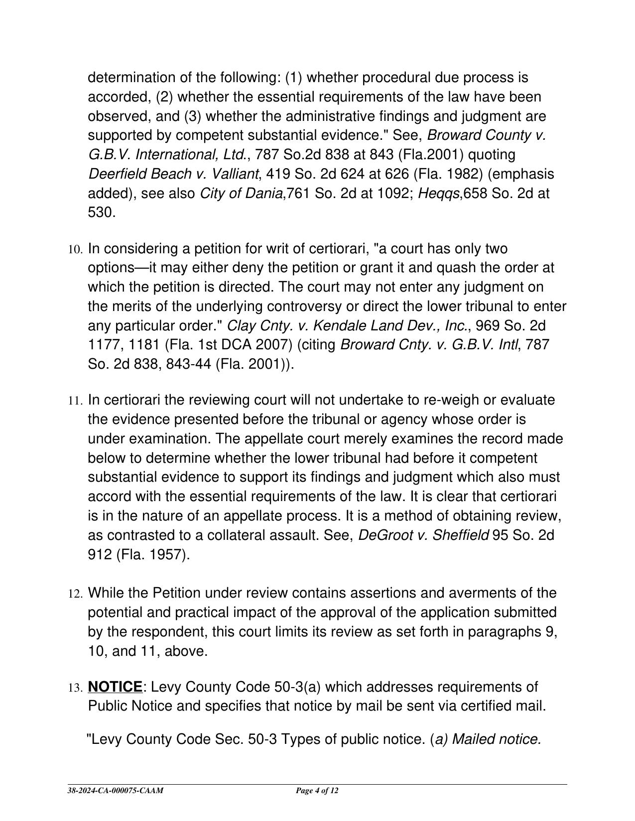 The court may not enter any judgment on the merits of the underlying controversy or direct the lower tribunal to enter any particular order.