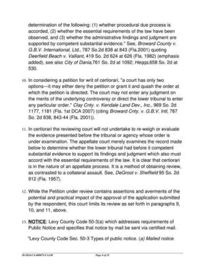 [The court may not enter any judgment on the merits of the underlying controversy or direct the lower tribunal to enter any particular order.]