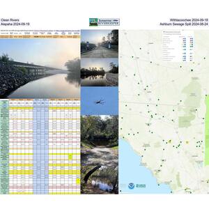 [Clean Rivers: Withlacoochee 2024-09-18, Alapaha 2024-09-19, but Ashburn Sewage Spill 2024-08-24]