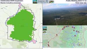 [Okefenokee NWR Expansion Public Meeting 2024-11-12, Maybe including proposed TiO2 mine site]