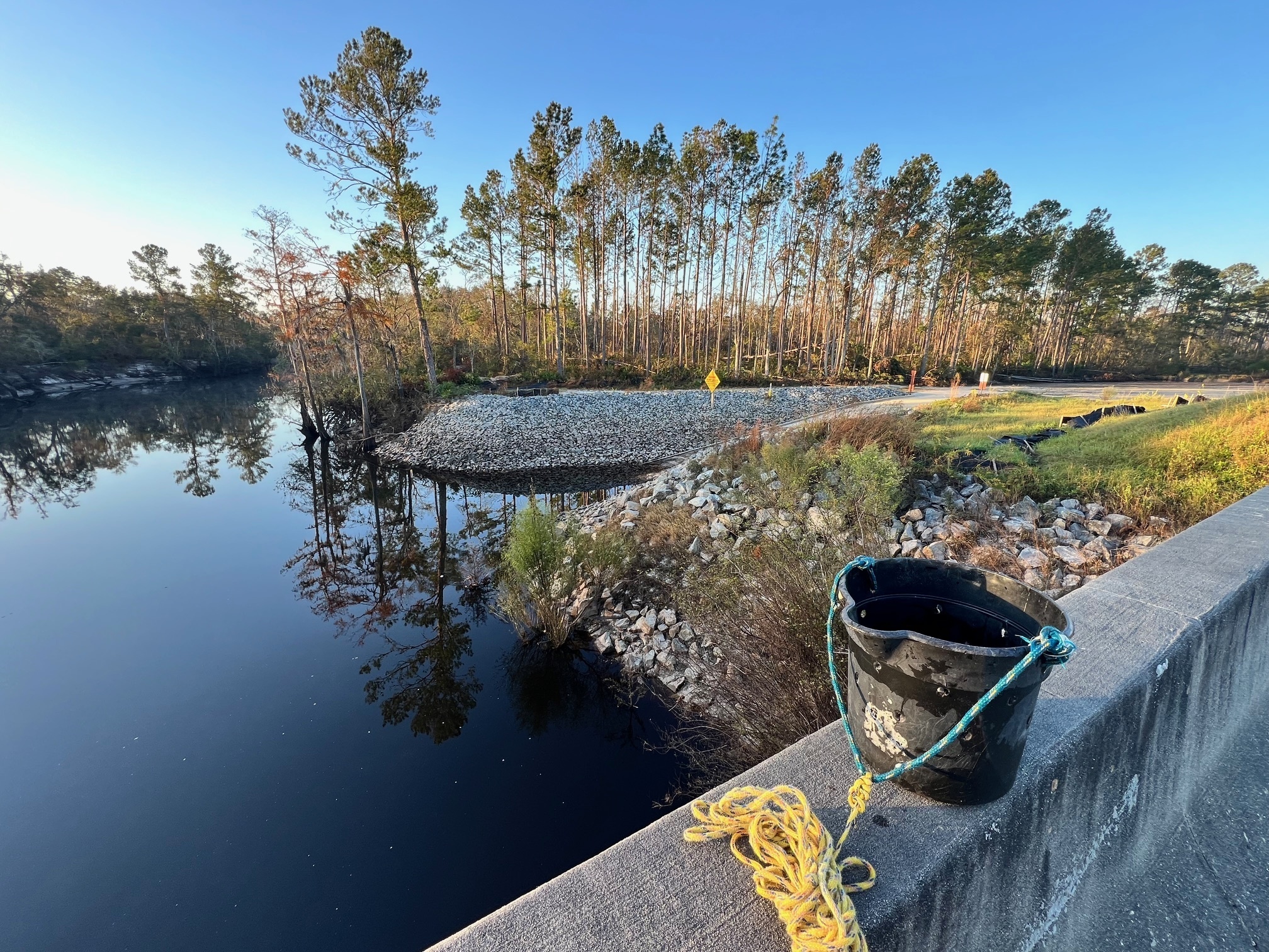 Lakeland Boat Ramp, Alapaha River @ GA 122 2024-10-24