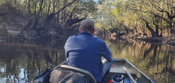 [Heading downstream on the Little River, 10:10:32, 30.8503422, -83.3486151]