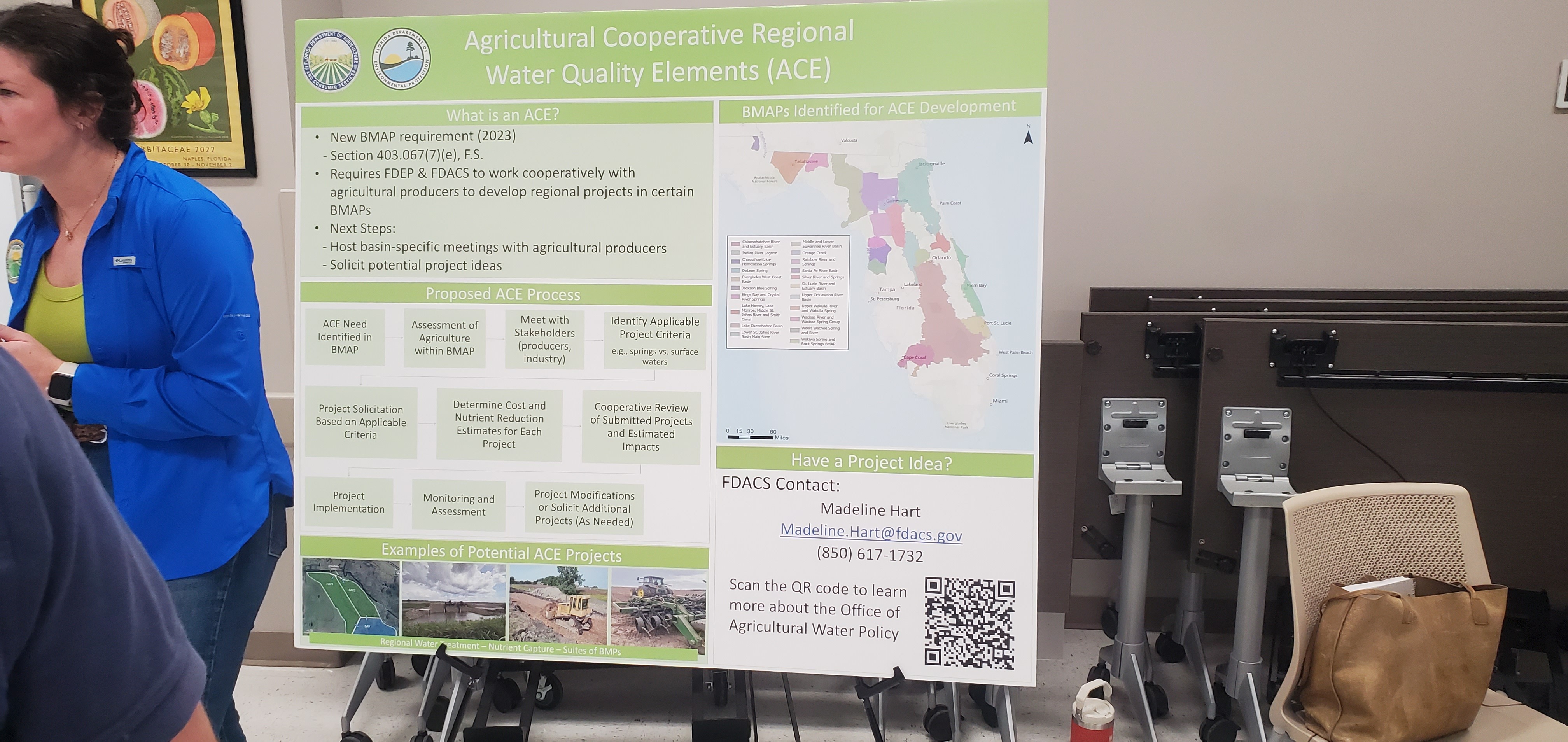 Madeline Hart, FDACS, Agricultural Cooperative Regional Water Quality Elements (ACE)