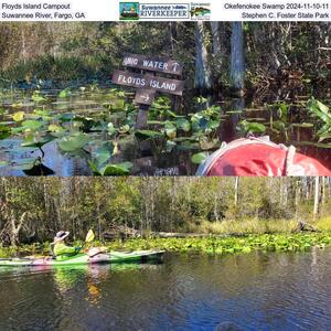 [Floyds Island Campout, Okefenokee Swamp 2024-11-02-03, Suwannee River, Fargo, GA, Stephen C. Foster State Park]